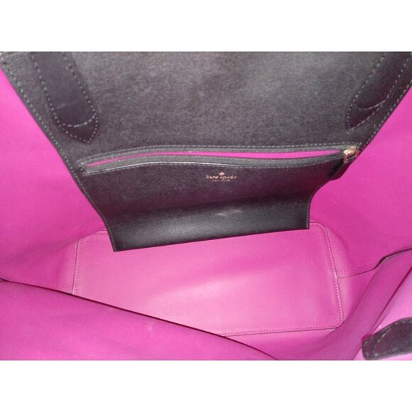 Kate Spade Kaci Medium Black Leather  Handbag Tote Shoulder Bag - Picture 5 of 14